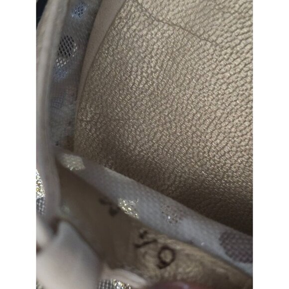 Stuart Weitzman Gold Lace Up Gladiator Espadrille Sandal - Picture 12 of 16